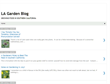 Tablet Screenshot of lagardenblog.com